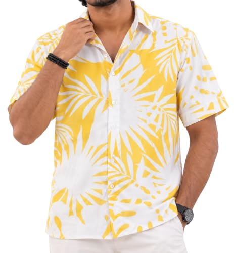 Image of BROWN CULTURE Printed Shirts for Men | Half Sleeve Shirt for Men | Cotton Half Sleeve | Cotton Blend Shirts for Men's | Casual Printed Shirt | Stylish Everyday Wear