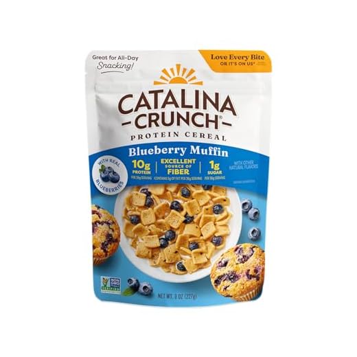 Catalina Crunch Protein Cereal, Blueberry Muffin, 8 oz Bag (Pack of 1)