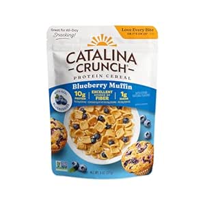 Catalina Crunch Protein Cereal, Blueberry Muffin, 8 oz Bag