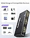 avedio Links 8K HDMI 2.1 Switch 4K@120Hz, Bi-Directional 1 in 2 Out HDMI Switcher Splitter with Remote, 8K@60Hz Aluminum 2 in 1 Out HDMI Splitter 48Gbps Ultra HD Compatible with PS5 Xbox Fire Stick