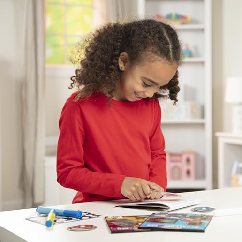 Melissa & Doug 5238 On The Go Secret Decoder Deluxe Activity Set And Super Sleuth Toy - Seek And Find Book, Kids Road Trip Essentials, Detective Kit thumb #4