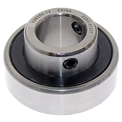 Cojinete de inserción CSB204-12 de 3/4 pulgadas para solucionar vibraciones y desalineación de ejes