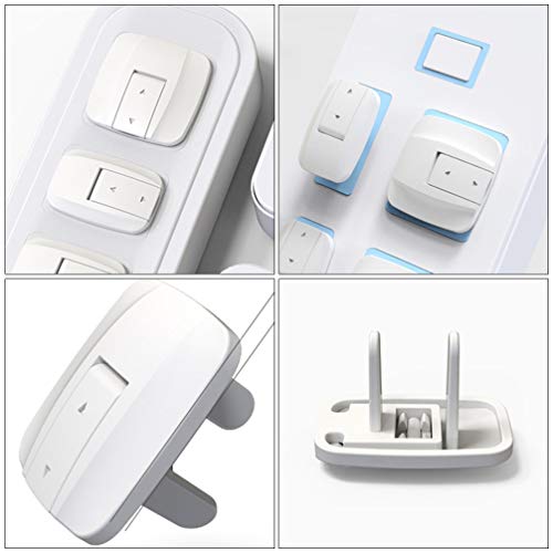 NUOBESTY Tomada 30Pcs Cobre O Plugue Ã  Prova de BebÃª Cobre a Tomada de SeguranÃ§a Infantil Cobre P