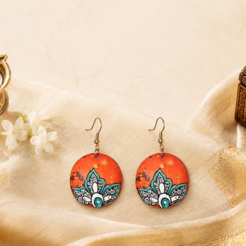 Image of Boho Ethnic Earrings Collection for Women - Colorful Tassel, Hoop, Stud, Drop, Chandelier & Huggie Styles Inspired by Festival Fashion