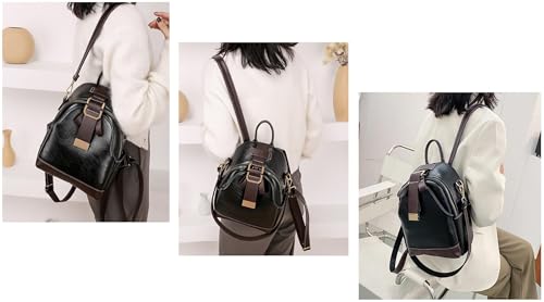 Image of SIBY PU Leather Shoulder Backpack For Women's