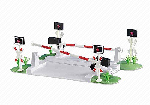 Preisvergleich Produktbild Playmobil 6341 Bahnübergang mit Schranken