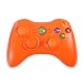 HDE Xbox 360 Wireless Controller Shell Buttons Thumbsticks Replacement Case Custom Cover Kit - Orange