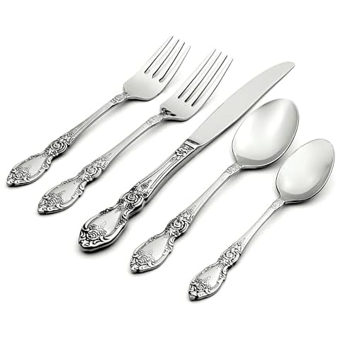 Oneida Wordsworth 45-Piece Flatware Set Cover