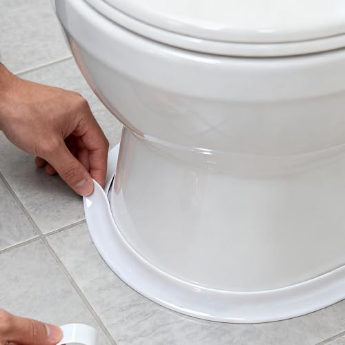 White Caulk Tape Self Adhesive Waterproof Caulk Tape Toilet