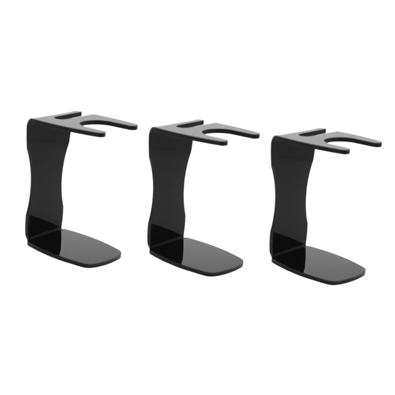 Angoily 3stücke Acryl Rasierschalenhalter Für Männer Eleganter Rasierpinselständer Für Heim Und Barbiergebrauch Robuste Aufbewahrung Für Rasierwerkzeuge Für Reisen Und