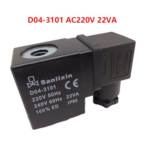 Bobine d'électrovanne D01-4102A robuste à bobinage cuivre AC220V