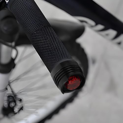 Luz indicadora para manillar de bicicleta de aluminio y plástico 4