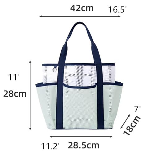 Large Capacity Mesh Beach Bag Pool Tote Bag Beach Accessories for Outdoor Travelling Camping Swimming2