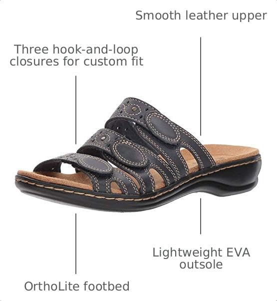 Image of Clarks Women's Leisa Cacti Q Slide Sandal