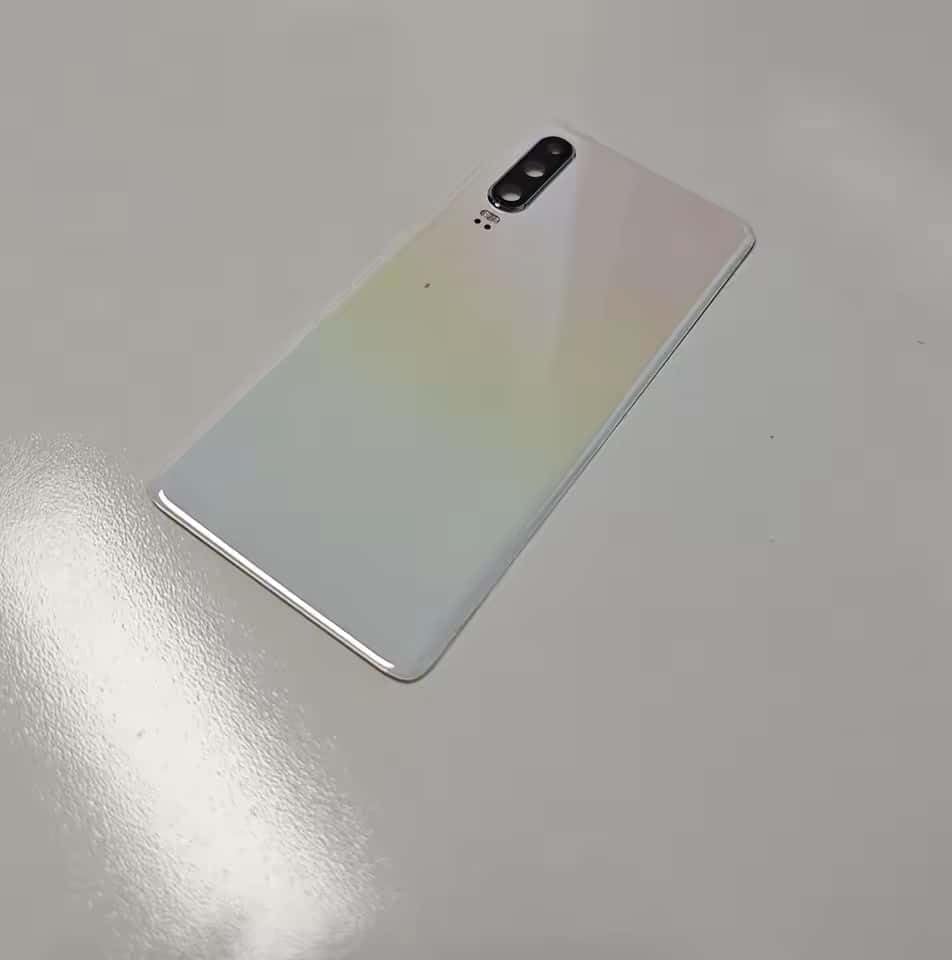 YOOOKOOO Compatible Rear Back Cover for Huawei P30 – Battery Door Housing Replacement Part (Crystal with Lens)