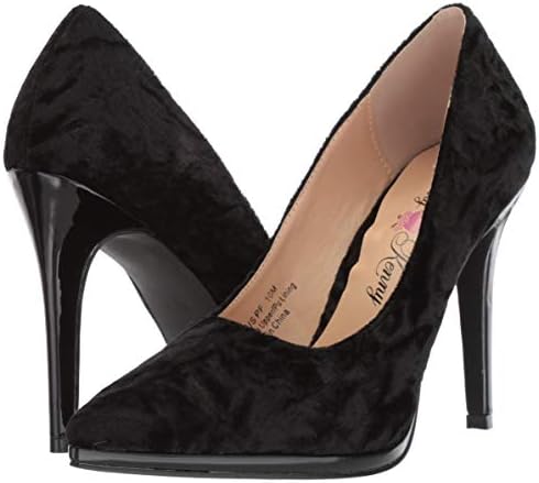 Penny Loves Kenny Women's Opus PL Pump, Black Crushed Velvet, 9 Medium US | Image 6