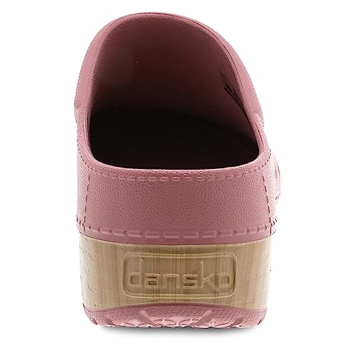 Dansko Kane Slip-On Mule Clog For Women – Lightweight Cushioned Comfort And Removable Eva Footbed With Arch Support – Easy Clean Uppers Kane Rose 9.5-10 M Us #TOP5