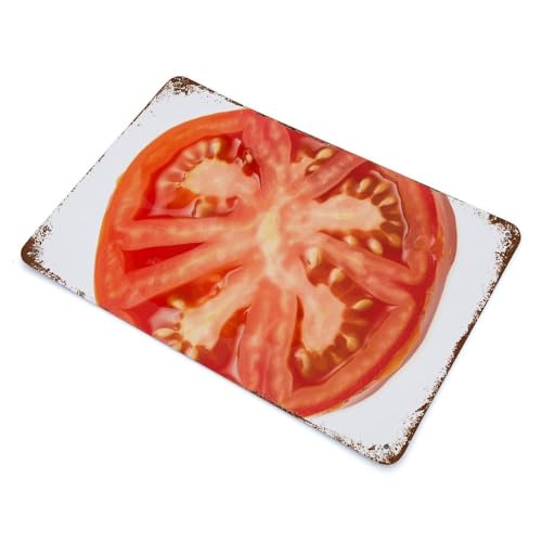 Tableau à suspendre en métal tomate de qualité supérieure pour salon élégant - 4