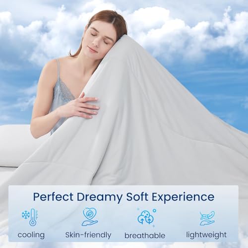 Image of Topcee Cooling Comforter Queen Size -Cooling Blanket for Hot Sleepers