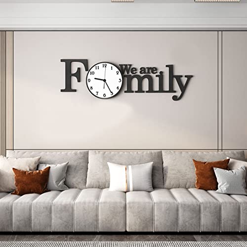 Meishida Modern Wall Clock For Living Room Decor, Large Decorative Wall Clocks Battery Operated For Bedroom Kitchen Office Home, 40 Inch Big Silent Creative Wall Clock Non Ticking, Analog Display #TOP4