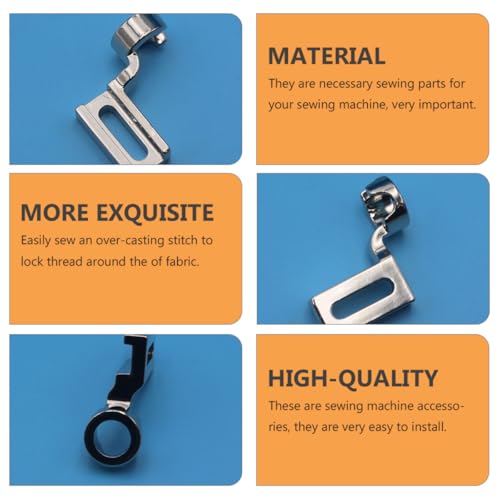 Conjunto de 2 Piezas de Prensatelas para Máquina de Coser miniatura 7