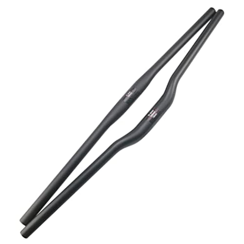 Alfa Pasca VTT guidon plat carbone 31.8 guidon plat carbone downhill guidon vtt 3K carbone mat guidon vtt 760mm