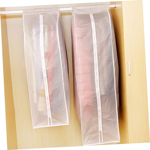 Mobestech Thickened 3D Clothes Cover Waterproof Garment Storage Bag 60x30x110cm Sturdy Dustproof Clothing Organizer for Home and Travel2