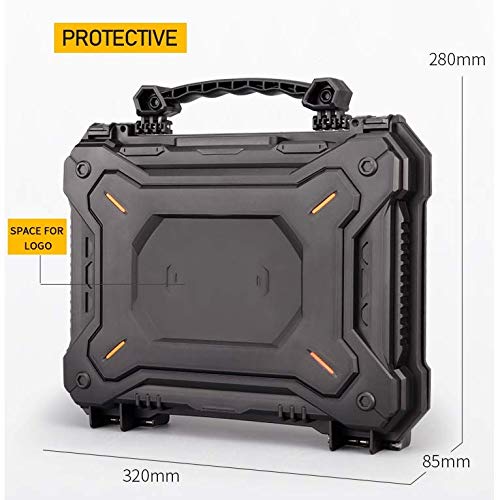 ACEXIER Custodia protettiva per pistola tattica fotografica, impermeabile antipolvere con blocco di sicurezza