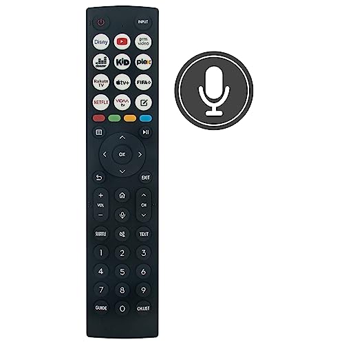 VINABTY Replacement Remote Control ERF2J36 Suits for Hisense 70A6KTUK 70A67KTUK 70A68KTUK 70A69KTUK 70E6KTUK 70E61KTUK 75A67K 75A68K 75A69K 75E6KT 75E61KT 75E62KT 75E63KT 75A6KTUK 75A67KTUK 75A68KTUK - Image 2