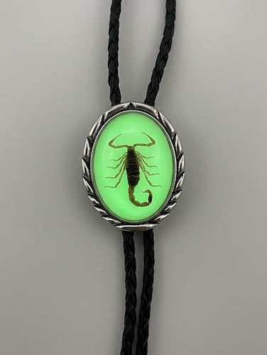 Image of Jeilwiy Bolo Tie for Men Western Cowboy Tie Necklace Gold Bolo Tie Leather Necktie Halloween Tie Accessories for Women