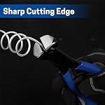 7 Inch Nail Puller, End Cutting Pliers Nail Remover Tool with Blackened Finish, Nail Puller Tool Carpenters Pincers for Cutting Wires Pulling Nails - Image 5