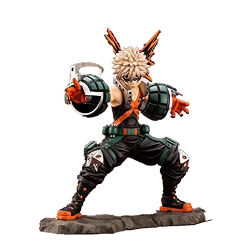 ZLYCZW Anime My Hero Academia - Bakugou Katsuki Figur, PVC Charaktere Modell, Animationsprodukte, Home Office Ornamente Desktop Dekorationen Statue Sammlung Spielzeug Collection Cover