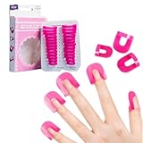 52 PCS Nail Polish Anti Overflow Clip Manicure Shield Protector