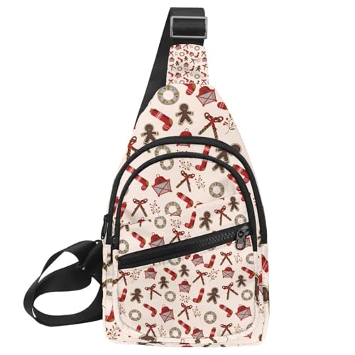 Sac à dos à bandoulière multicolore pour vos marchés de Noël