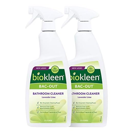 Biokleen Bac-Out Natural Bathroom Cleaner - 2 Pack - Enzyme Professional Strength, Enzymatic Cleaner for Bathroom, Eco-Friendly, Plant-Based, No Artificial Fragrance - Packaging May Vary