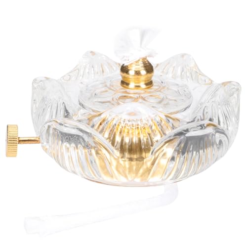 TOYZFRIENDY ÖLlampenbrenner Ersatzbrenner Lotus Design Kerosin Lampenbrenner ÖLlampenteile Retro Stil FüR Haushalt Und Garten