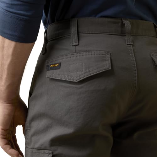 Image of Ariat Men's Rebar M4 Relaxed Made Tough Cargo Straight Pant