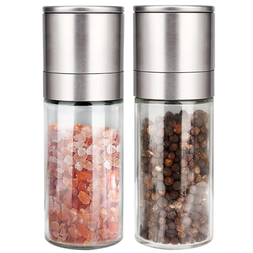 Gulex® Salt and Pepper Grinder Set, Pepper Mill, Sea Salt