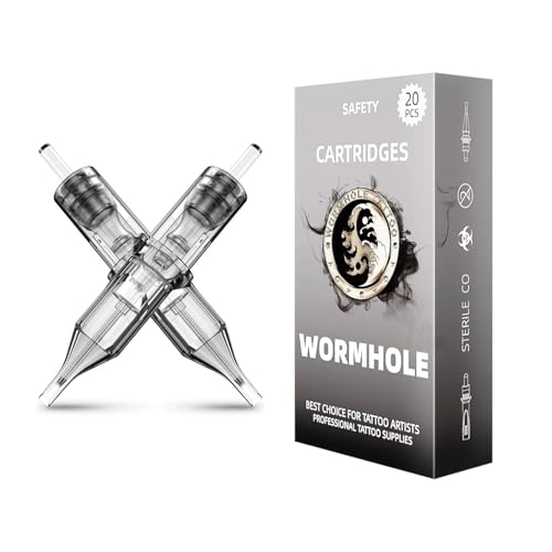 Image of Wormhole Tattoo Cartridge Needles 3RL Tattoo Cartridges Professional Disposable Tattoo Needle Cartridge Sterilized Tattoo Needles Safe Cartridge Needles 0803RL
