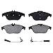 ACDelco 17D1341MH Professional Semi-Metallic Rear Disc Brake Pad Set