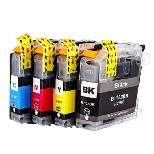 Cartouche d'encre compatible MFC J470DW et DCP J152W pack de 4 couleurs pour imprimante Brother