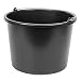 Produktbild Patrol Group W20BLEJBCZAPG001 Mörteleimer Eimer Kunststoff Lskala Verzinkter Metallhenkel, 20 L, schwarz