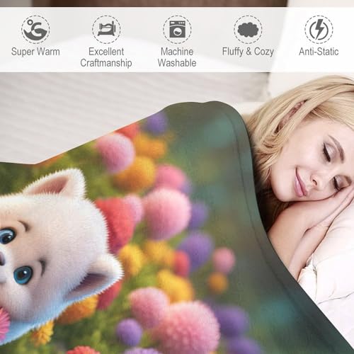 Couverture polaire flannel douce pour soirées cocooning sur le sofa du salon - 4