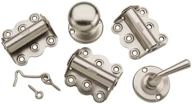 Nickel Screen Door Kit & Screws