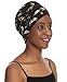 Genovega Women Turban Hat Head Wrap - Multi Colour Black African Jersey Magic Headband Turbans Headwrap Tube Scarf Tie Hijab For Hair Muslim Bohemian Boho Chemo Cap