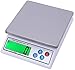 Básculas Pantalla Digital Electrónica Joyas Acero Inoxidable Mini Pantalla Lcd De Pesaje Digital Para La Industria De La Medicina De Laboratorio De Cocina (Color : White, Size : 6Kg/0.1G) (White 30K