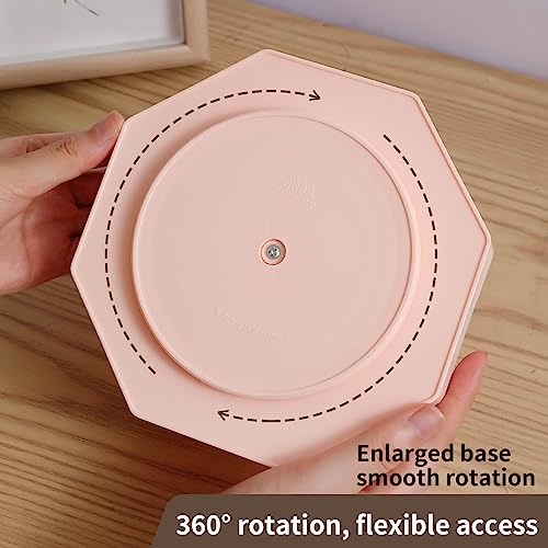 Image of INSTOME Desktop Organizer with Pencil Holders 360Rotating Pen Holder 9 Compartments