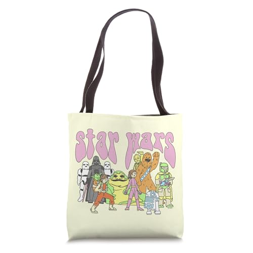 Tote bag Star Wars Groovy Group Shot imprimé coton
