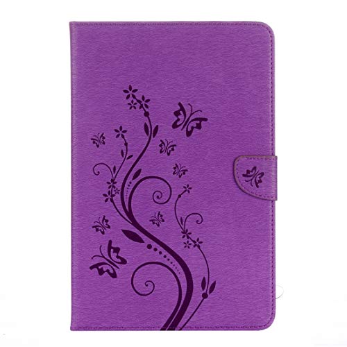 Coque Samsung Galaxy Tab A 2016 P580 housse cuir fleur pour lecture salon