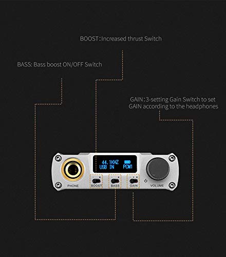 Amazon.co.jp: Fanmusic XDUOO XD-05 Plus ヘッドホンアンプ AK4493EQ 